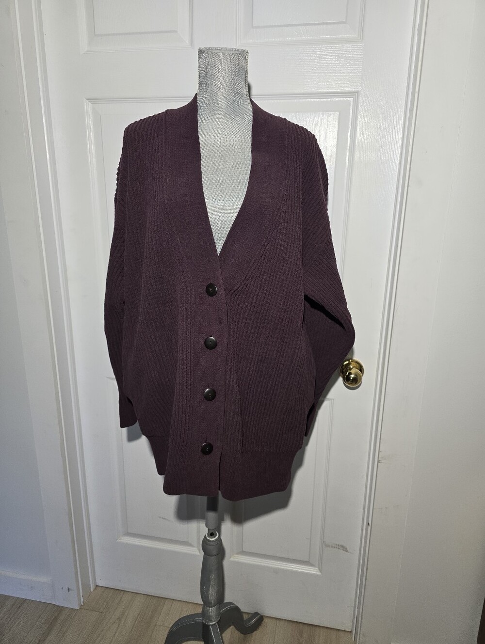 LULULEMON Chenille Knit Button Front Cardigan - Picture 3 of 7